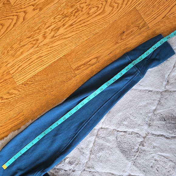 Athleta Blue Full Zip Sweatshirt Jacket, Womens Large Tall, Great Condition - Picture 8 of 11